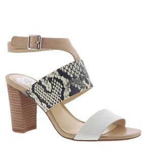 New Vince Camuto Warma Blocked Heel Shoes